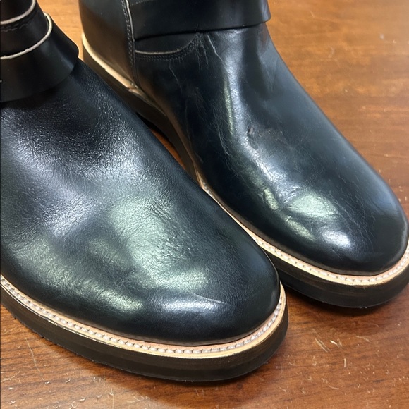 J Crew Hambleton engineer boots in leather CA400 - Picture 3 of 5